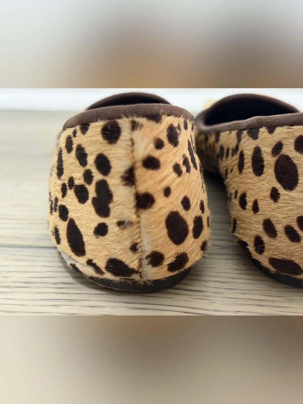 Tory Burch Studded Asher Loafer Animal Print Cheetah Pony Hair Flats 9 M $250